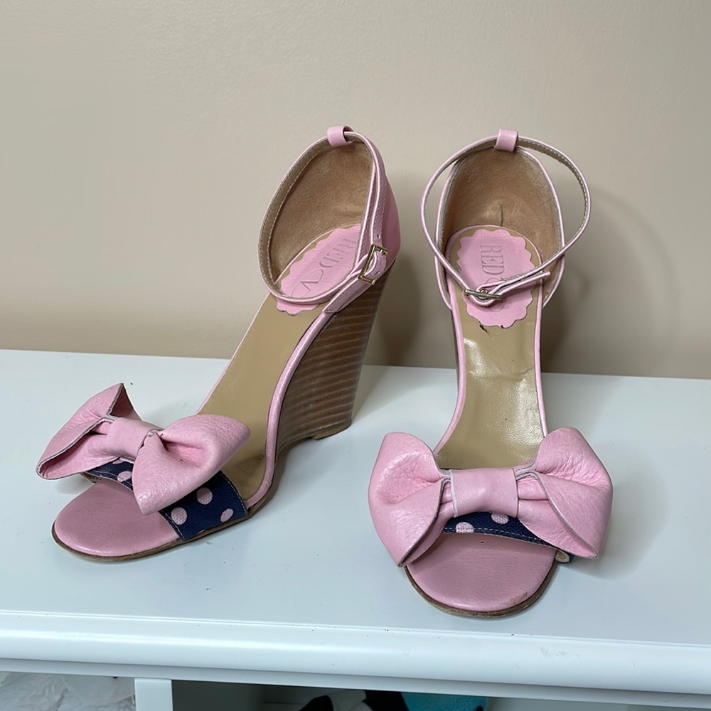 Red Valentino wedge